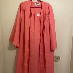 pink graduation gown🎀